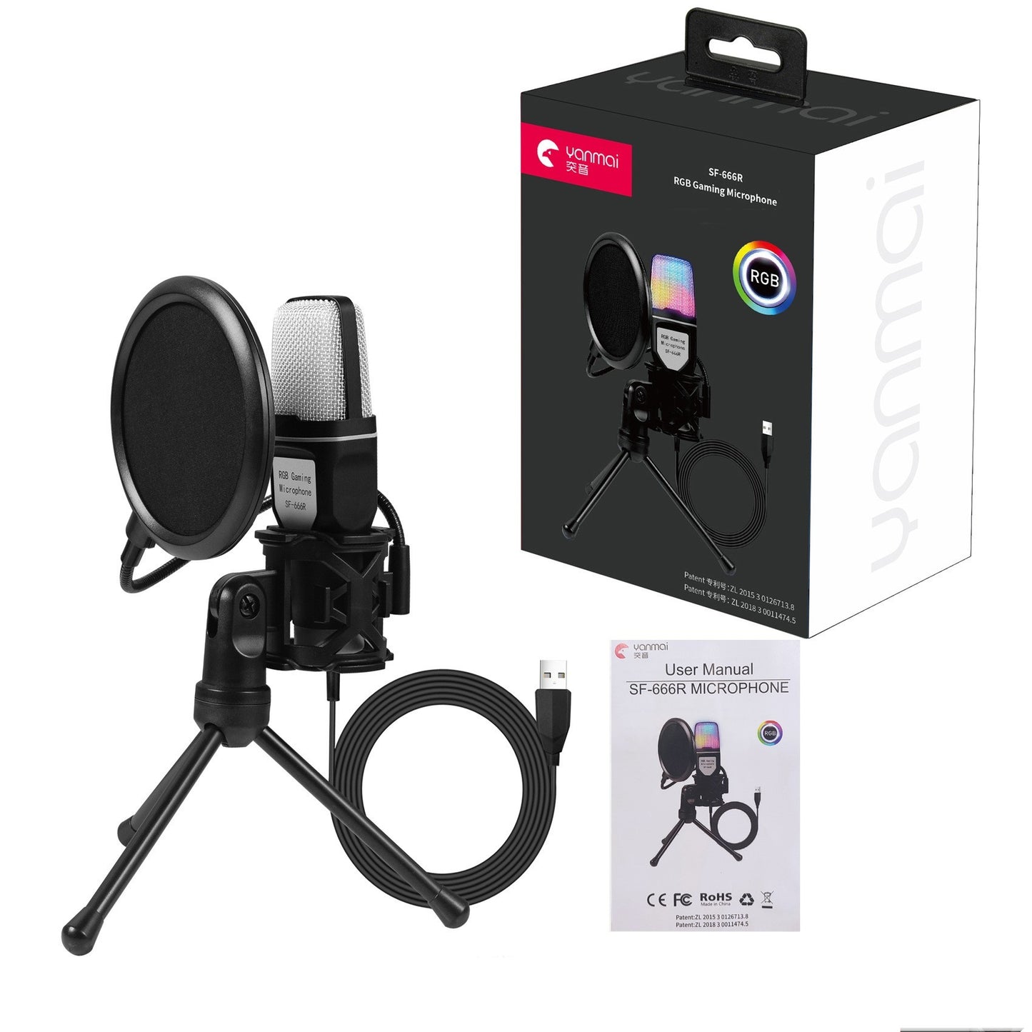 Desktop Microphone for eSports Gaming