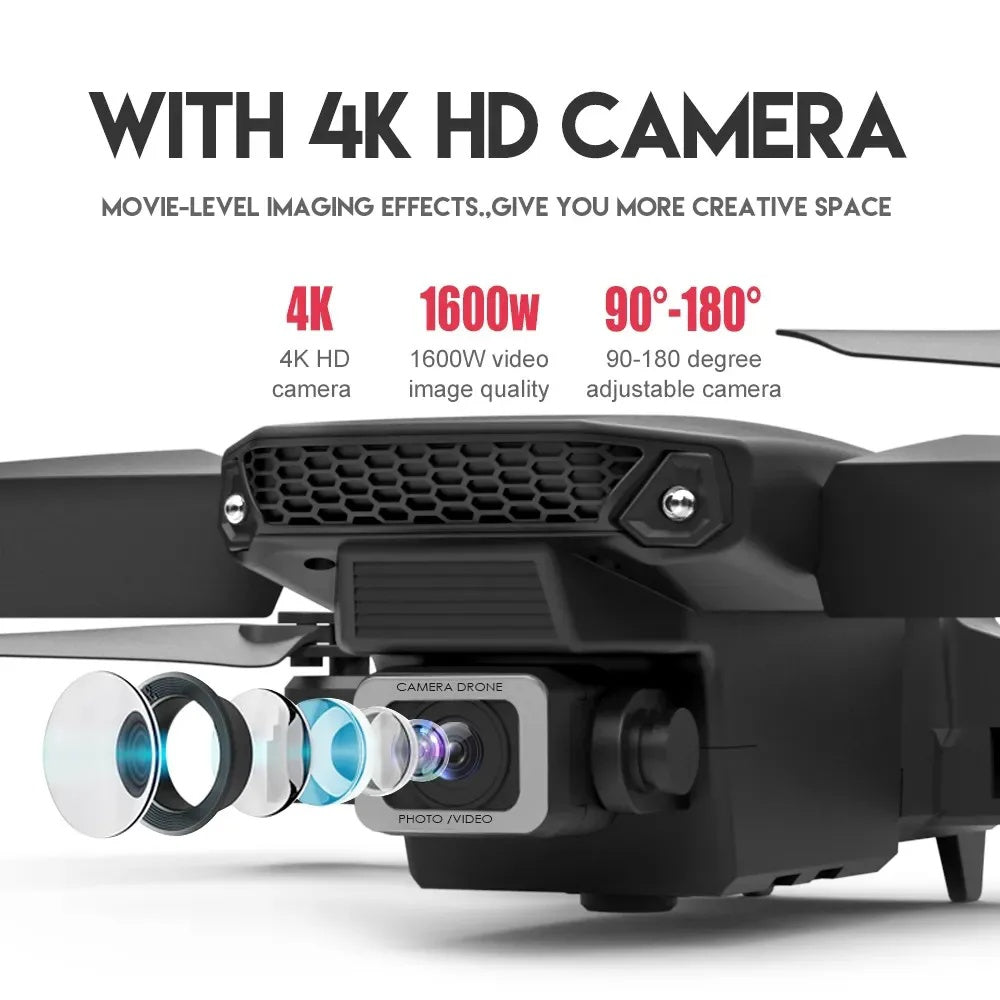 Nouveau drone WIFI avec caméra grand angle HD 4K 1080P