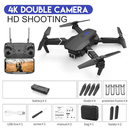 Nouveau drone WIFI avec caméra grand angle HD 4K 1080P