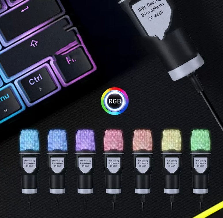 Microphone de bureau pour jeux eSports