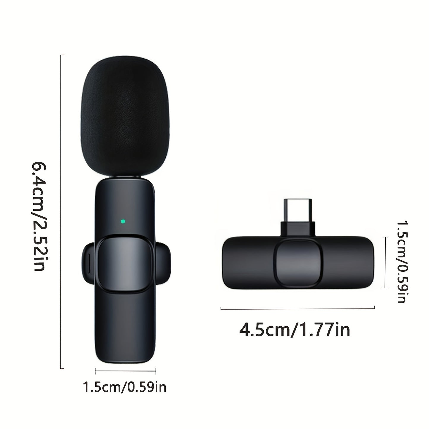 Wireless lavalier microphone