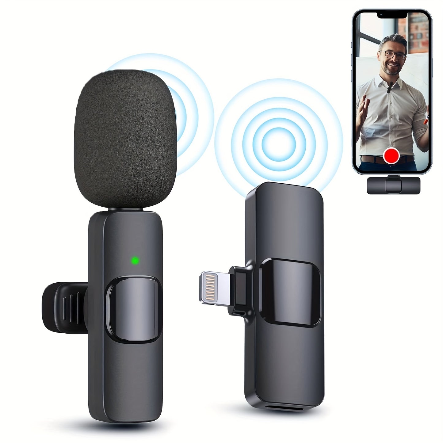 Wireless lavalier microphone