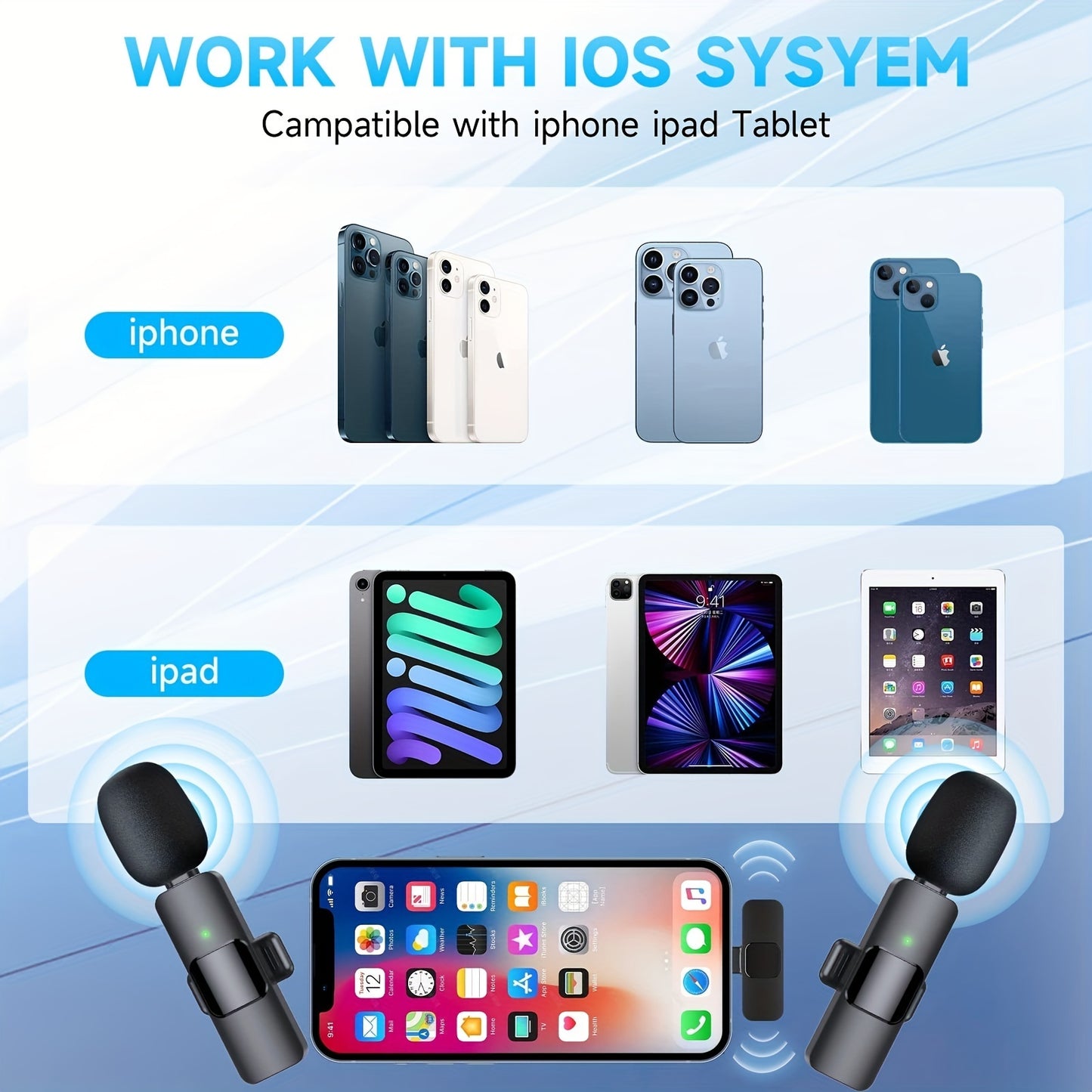 Wireless lavalier microphone