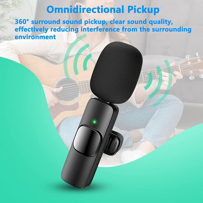 Wireless lavalier microphone